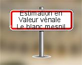 Estimation en Valeur vénale avec AC ENVIRONNEMENT sur Le Blanc Mesnil